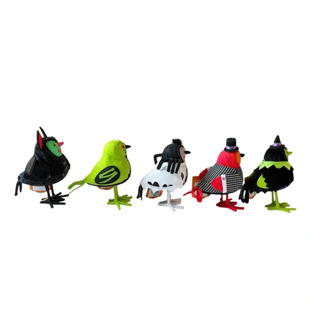 Target Spritz Hyde and Eek 2024 Halloween Birds - Set of 5 | NWT
